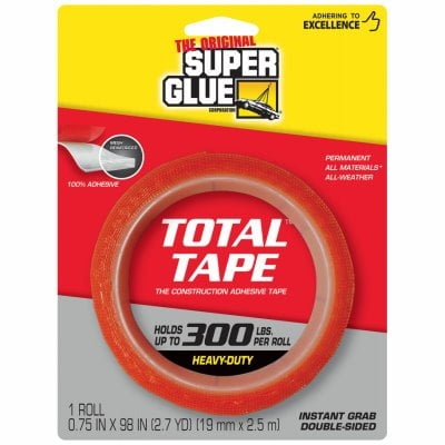 Super Strong Mounting Tape, 3/4 x 98-In. 11710506