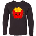 thumbnail image 3 of Inktastic French Fries Funny Food Long Sleeve Youth T-Shirt, 3 of 5