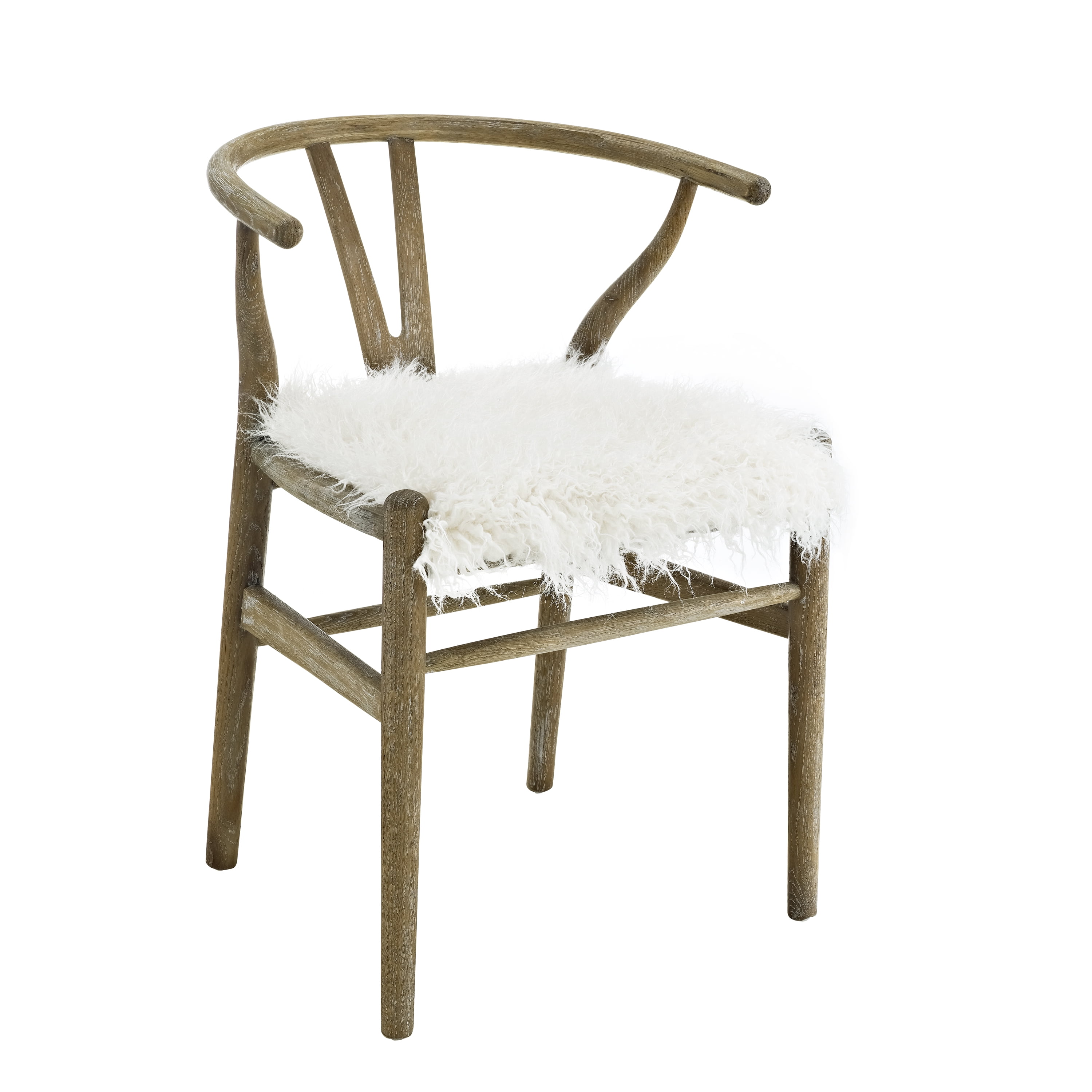 wishbone accent chair