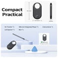 thumbnail image 6 of Loshall Air Tracker Tag (iOS Only)-1 Pcs, Smart Item Finder Work with Apple Find My for Luggage, Keys, Bags, Pets, Wallet, Bluetooth Tracker/ Key Finder and Item Locator Smart Tag Replaceable Battery, 6 of 9