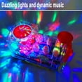 thumbnail image 2 of Train Toys for 3+ Year Old Kids, Kids Train Set with Light & Music, Early Educational Transparent Gear Toy for Toddlers, 2 of 8