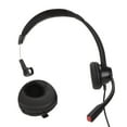 thumbnail image 4 of Auriculares Comerciales Con Cable, Auriculares Telefónicos Estructura Resistente Cone Unilateral Con Micrófono para Fijación fija Para Telemarketing, 4 of 7