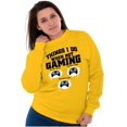 thumbnail image 4 of Things I Do When Not Gaming Sweatshirt for Men or Women Brisco Brands 3X, 4 of 6