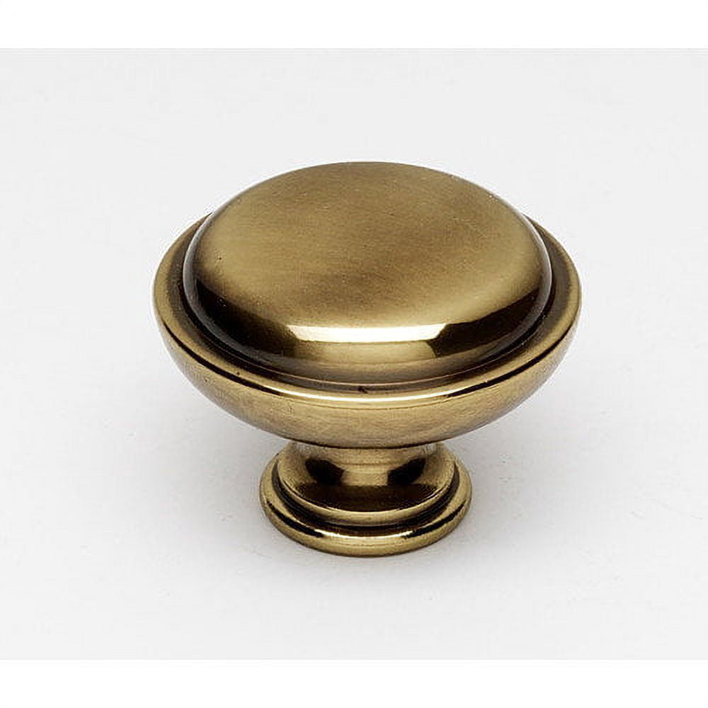 Alno A1146-PB 1-1/2" Cabinet Knob Polished Brass