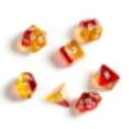 thumbnail image 2 of Sirius Dice Yellow & Red Polyhedral 7-Die Dice Set, 2 of 2