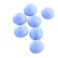 thumbnail image 3 of 100 piezas de plano de mármol guijarros relleno florero decoración Azul claro Sunnimix abalorios de mármol de cristal, 3 of 7