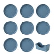 thumbnail image 1 of Visland 8 Pcs Lightweight Unbreakable Colorful Plastic Dinner Plates for Kitchen and Camping, 1 of 8