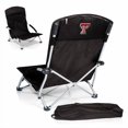 thumbnail image 2 of Picnic Time Tranquility Chair - Black (Texas Tech Red Raiders) Digital Print, 2 of 4