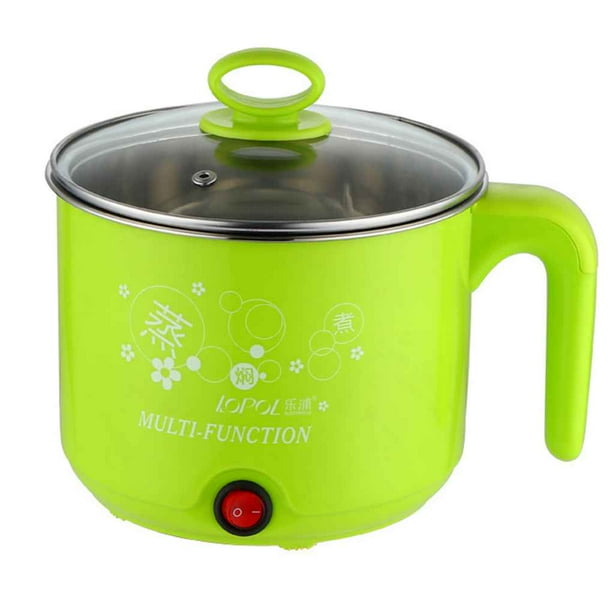 Mini olla eléctrica de acero inoxidable multifunción de 1,6 L ollas de cocción al vapor para cocinar fideos / olla caliente / papilla de arroz Speravity JJ11256-02B