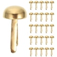 thumbnail image 1 of LOVEVER 100 PCS Decor Thumb Tacks Brass Fasteners Small Paper Brads Metal Decorative Nails, 1 of 6