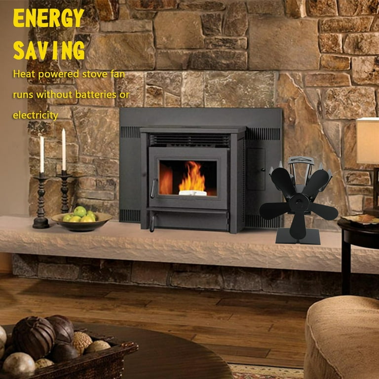 Fireplace Shield for Outdoor Fans Heat Powered Fans Stove Fans