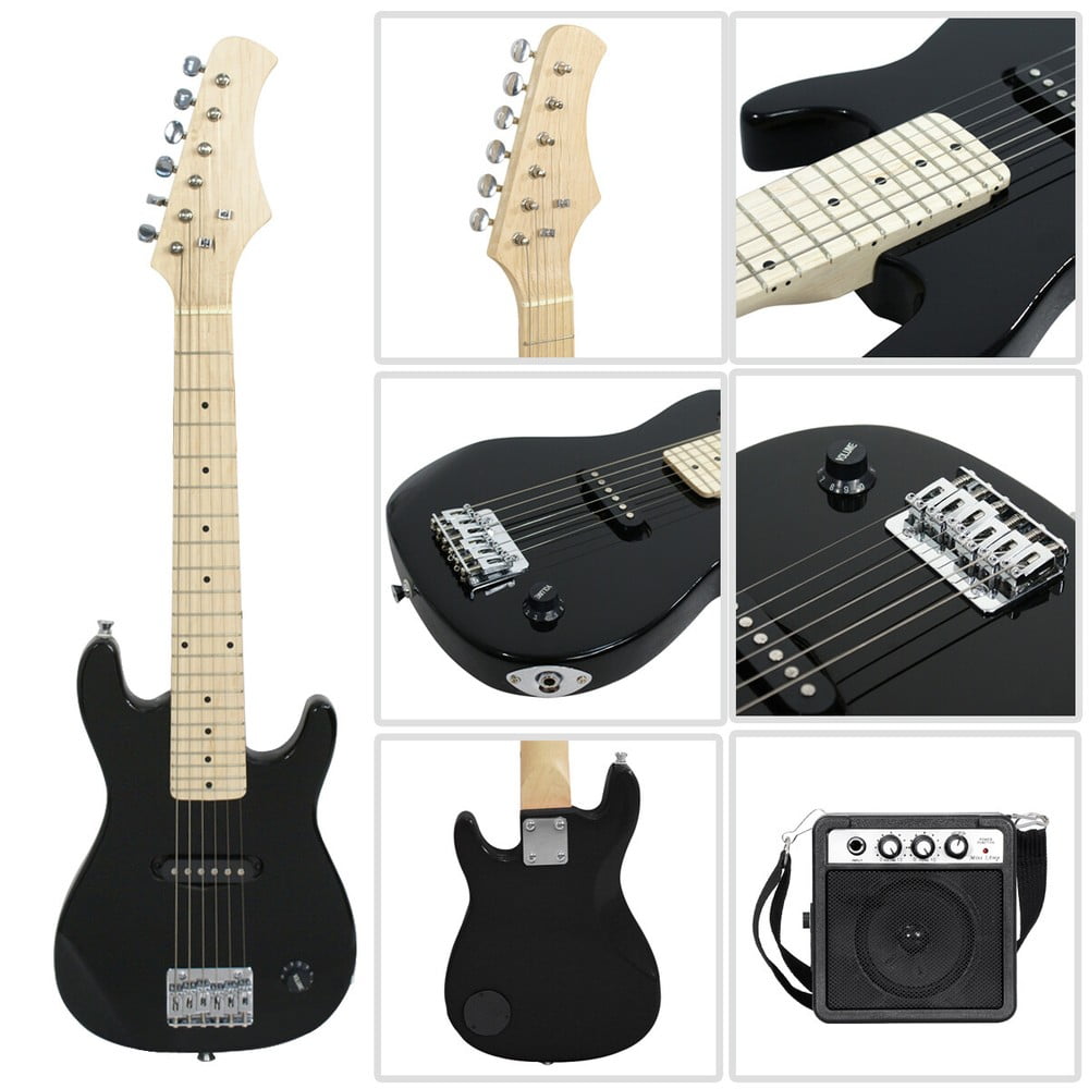 SONGMY 39" Electric Guitar Beginner Kit, Blue with 10W Amp, Gig Bag, Strap & Cable, Full Size Electric Guitar Set for Kids Adults