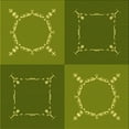 thumbnail image 1 of Ahgly Company Machine Washable Indoor Square Transitional Pistachio Green Area Rugs, 8' Square, 1 of 7