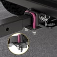 thumbnail image 7 of Trailer Hitch Tightener for 2 Inch Trailers Hitches Mount Anti Rattle Heavy Duty Steel with Rubber Cover Gray U Bolt Matte Black Plate Electrophoresis Anti-Rust Triple Protective, 7 of 7