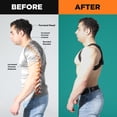 thumbnail image 4 of Faja lumbar Titan Tough Premium para hombre y mujer, corrector de postura ajustable, versión mejorada, corrector de espalda para alineación (L-XXL), 4 of 5