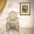 thumbnail image 3 of Wang, Melissa 15x18 Gold Ornate Wood Framed with Double Matting Museum Art Print Titled - Vintage Bouquet I, 3 of 4