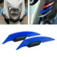 thumbnail image 1 of Alerón lateral de para motocicleta, 2 uds., accesorio de modificación Universal, de ala fijas para la mayoría de , Azul Yotijar Carenado de aleta delantera, 1 of 8