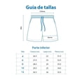 thumbnail image 4 of Traje de Baño Ocean Pacific para Niño Líneas Blanco Talla 4, 4 of 4