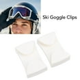 thumbnail image 3 of 2pcs Ski Goggle Clips Ski Helmet Clamp, Winter Sports Goggle Grip Retention System, Ski Helmet Accessories Helmet Goggles Belt Clip, Goggles Belt Buckle, Easy to Install, 3 of 7