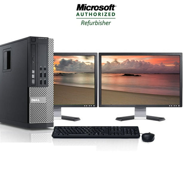 Dell Optiplex Desktop Computer Bundle Windows 10 Intel Core i5