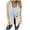 Beige, variant on Wool Blazer for Women Casual Fall Winter Notched Collar Fitted Suit Jacket Coat(Black,XL)