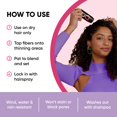 thumbnail image 4 of Hair Fibers Get Back Gorgeous Thinning Hair, botella de 25 g, gris, 4 of 6