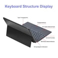 thumbnail image 5 of Keyboard Backlit/Non-Backlit Compact Layout Long Battery Life Ergonomic Design Lightweight Compatible with Surface Pro 8/9/X Tablets Ideal for Office Workers and Students, 5 of 9