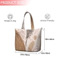 thumbnail image 4 of Brown Boho Plant Pattern Travel Tote Bags for Women Carry On,Large Weekender Bags for Women Travel,Multi Functional Duffle Bag for Work,Shopping,Sports, 4 of 5