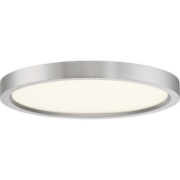 11 inch 14W 1 Led Flush Mount-Brushed Nickel Finish Bailey Street Home 71-Bel-2749177