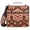Elegant Large Flower, variant on 3 Ring Zipper Binder with Shoulder Strap Waterproof Trapper Keeper 2 Inch D-Ring 500 Sheets Capacity Heart on Circle