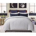 thumbnail image 1 of Fred 100% Cotton Reversible Quilt Cover Set-Super King Size, 1 of 5