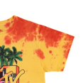thumbnail image 4 of MTV Men's Shirt, Graphic Print Tropical MTV Logo T-Shirt Yellow Swirl - XL, 4 of 5