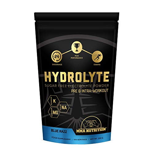 Hydrolyte BluRazz 100 Servings Sugar Free Electrolyte Powder with