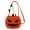 Green, variant on MUSOIE Women Pumpkin Shaped Crossbody Shoulder Bag PU Leather Purses Novelty Cross Body Purse