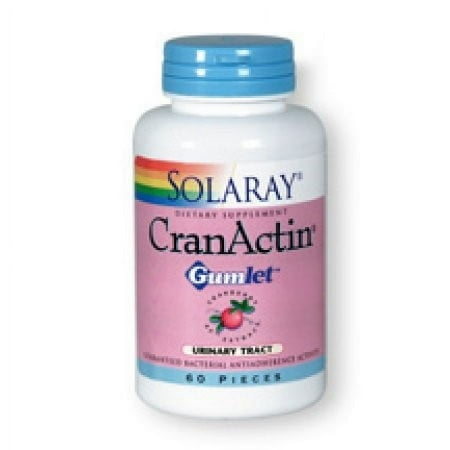 CranActin Gumlet Solaray 60 Tabs