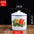thumbnail image 4 of VALINK Nostalgic Chinese Enamel Cup with Lid Creative Instant Noodle Bowl Large Capacity Literary Tea Mug, 4 of 7