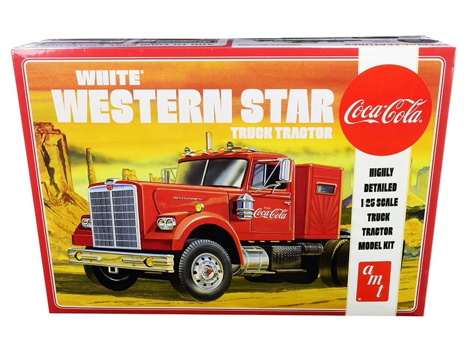 AMT White Freightliner 2-in-1 SC/DD Cabover Tractor (75th 