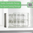 thumbnail image 5 of BTaT- Stackable Espresso Cups, Demitasse Cups, Set of 4 (5.0 oz, 150 ml), 5 of 8