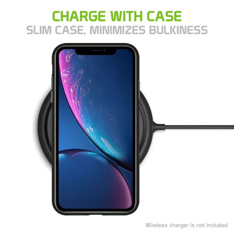 iPhone XR Slim Transparent Case with TPU Frame for Apple iPhone XR