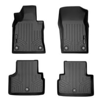 SA0469-B0469 Custom Fit 2 Row Floor Mats Liner Set for 2018-2021 Infiniti Q50, Black
