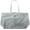 Silver-48 L, variant on The Bobbi Tote from Merzon Travel Foldable Travel Tote with a 48 Liter Capacity, Packable Carry On, Personal Item Bag with Trolley Sleeve, Made from Sturdy Water Resistant Nylon, TOTE-257-BLK, Black
