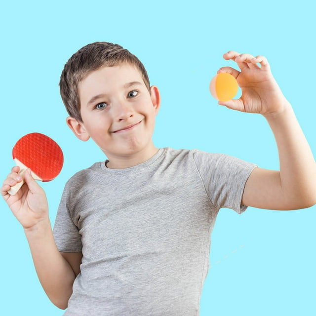 Mobutofu 20pcs Small Balls PVC Colored Table Tennis Balls Durable Build for Children's Indoor Sports