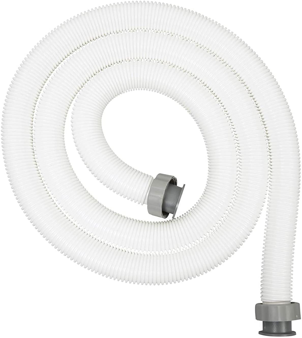 Swimming Pool Pump Hose 1.25,32mm Diameter Lenght 59in Pool Hose with Material Belt Replacement Hose Compatible with Filter Pump 300/ 330 /530 /1000 GPH 1PC-59in