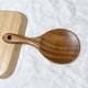 thumbnail image 4 of Monstrate Cucharas de cocina de teca, espumadera para sopa, cuchara para arroz, cucharón de madera para cocina, espátula de mango largo, Cocina y Comedor, 4 of 6