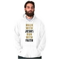 thumbnail image 3 of Walk With Jesus Christ Run Religious Hoodie Sweatshirt Women Men Brisco Brands S, 3 of 6