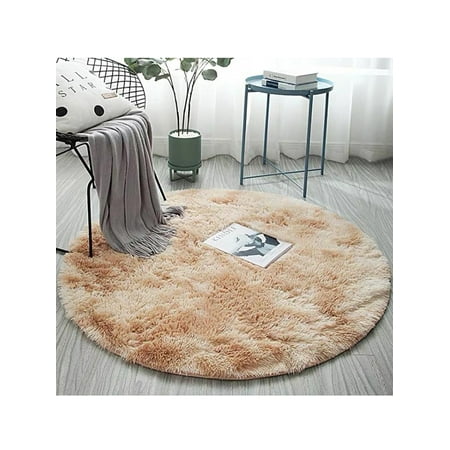 Round Circle Non Slip Floor Rugs Living Room Bedroom Soft Carpet