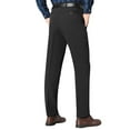 thumbnail image 5 of Generic Mens Casual Classic Fit Pleated Front Hidden Expandable Waistband Straight Dress Pant with Pokets, 5 of 5