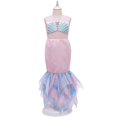 thumbnail image 1 of Disney Girls Little Mermaid Ariel Charm Princess Dresses Cosplay Kids Costume Carnival Party Children Halloween Dress Up Clothes5T (tag120) Gao Jinjia LED, 1 of 2