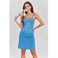 thumbnail image 3 of Ekouaer Women's Nightgown Chemise Sleepwear Rib Knit Nightwear Soft Lingerie for Women, 3 of 6