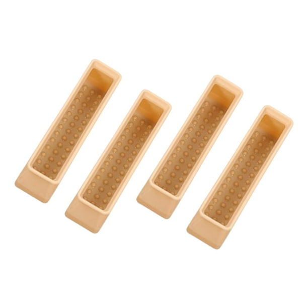4 protectores de patas para mesa y silla, duraderos, para accesorios Amarillo